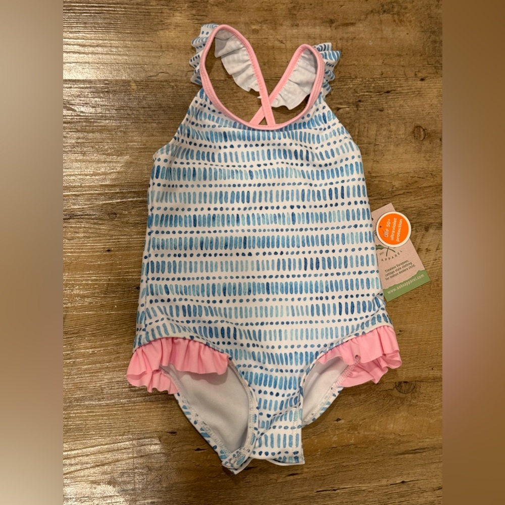 The Oaks Apparel St. Augustine Watercolor One Piece Size 18 months NWT